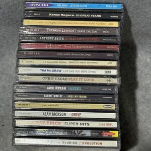 Lot of 17 Country Music CDs Alan Jackson Tim McGraw Kenny Rogers More